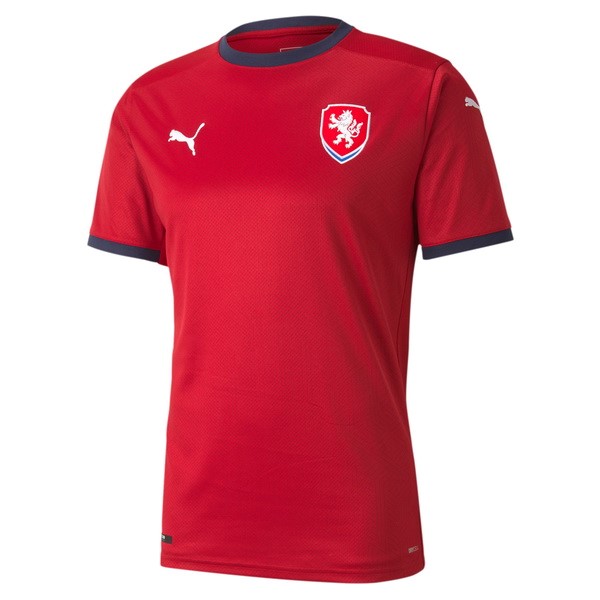 Camiseta Checa Replica Primera Ropa 2020 Rojo